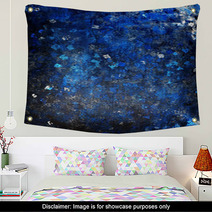 Blue Painting Background Wall Art 58606923