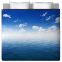 Blue Sea Water Surface Bedding 173740544