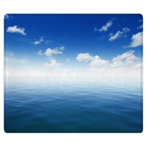 Blue Sea Water Surface Rugs 173740544