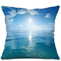 Blue Sky Ocean Pillows 67072330