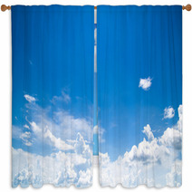 Blue Sky Window Curtains 65843087