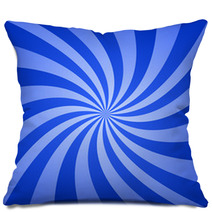 Blue Swirl Design Background Pillows 70047677