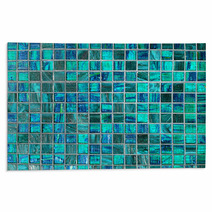 Blue Tile Background Rugs 2276746