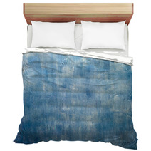 Blue Watercolor Grunge Texture Bedding 65699259