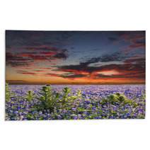 Bluebonnets In The Texas Hill Country Rugs 68071575
