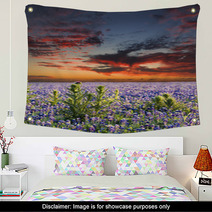 Bluebonnets In The Texas Hill Country Wall Art 68071575
