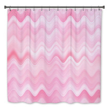 Blurred Wave Line, Colorful Abstract Background. Bath Decor 71175293
