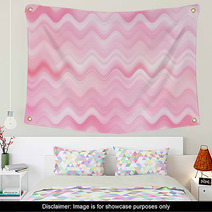 Blurred Wave Line, Colorful Abstract Background. Wall Art 71175293