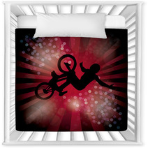 BMX Cyclist Nursery Decor 37421600