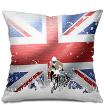 BMX Cyclist Pillows 43065344