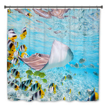 Bora Bora Underwater Bath Decor 44671453