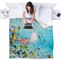 Bora Bora Underwater Blankets 44671453