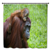 Borneo Orangutan Bath Decor 81611886