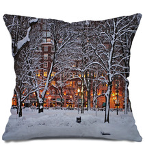 Boston Winter.. Pillows 71107673
