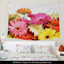 Bouquet  Gerbera Flower Wall Art 55949374