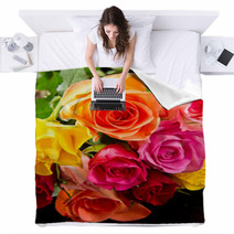 Bouquet Rose Blankets 51941333