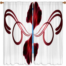 Bouquet Window Curtains 28835184