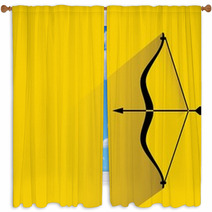 Bow And Arrow Window Curtains 71801681