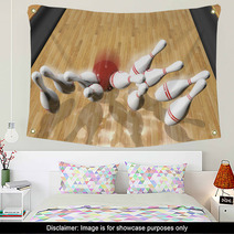 Bowling.3d Rendr Wall Art 47890439