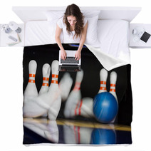 Bowling Action Blankets 51120907