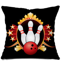 Bowling Design Pillows 53187741