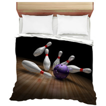 Bowling Strike Bedding 38173287