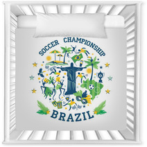 Brazil Background Nursery Decor 65873687