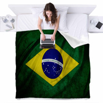 Brazil Flag Blankets 65534455