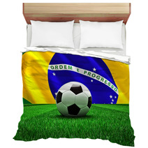 Brazil Soccer Ball Bedding 65276313