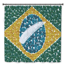 Brazilian Flag Bath Decor 1007030