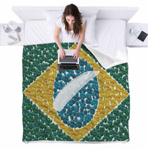 Brazilian Flag Blankets 1007030