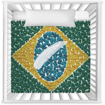 Brazilian Flag Nursery Decor 1007030