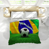 Brazilian Football Bedding 65276478