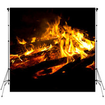 Brennendes Lagerfeuer Backdrops 42063994