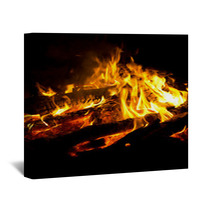 Brennendes Lagerfeuer Wall Art 42063994