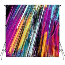 Bright Artistic Splashes Abstract Painting Color Texture Modern Futuristic Pattern Multicolor Dynamic Background Fractal Artwork For Creative Graphic Design Backdrops 234039293