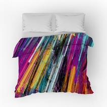 Bright Artistic Splashes Abstract Painting Color Texture Modern Futuristic Pattern Multicolor Dynamic Background Fractal Artwork For Creative Graphic Design Bedding 234039293
