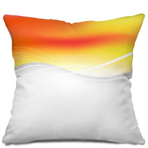 Bright Solar Folder Background Abstraction Pillows 65128810