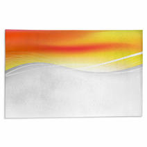 Bright Solar Folder Background Abstraction Rugs 65128810