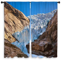 Briksdal Glacier - Norway Window Curtains 58121725