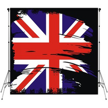 British Flag Grunge Vector Backdrops 41065955