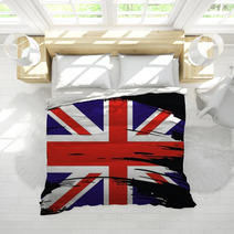 British Flag Grunge Vector Bedding 41065955