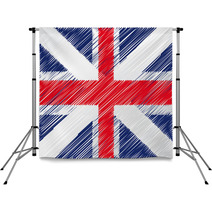 British Flag, Vector Illustration Backdrops 35967515