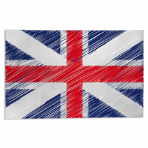 British Flag, Vector Illustration Rugs 35967515
