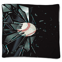 Broken Glass Baseball Blankets 21445011
