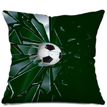 Broken Glass Soccer Ball 2 Pillows 21271111