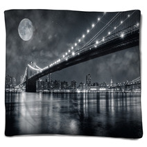 Brooklyn Bridge Blankets 15676398