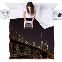 Brooklyn Bridge New York United States Blankets 67971633