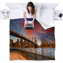 Brooklyn Bridge Park New York City Spectacular Sunset View Of Blankets 55014785