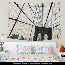 Brooklyn Bridge Sepia Wall Art 56670555